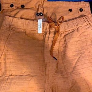 Madewell Jacquard Pull-On Pants Size L